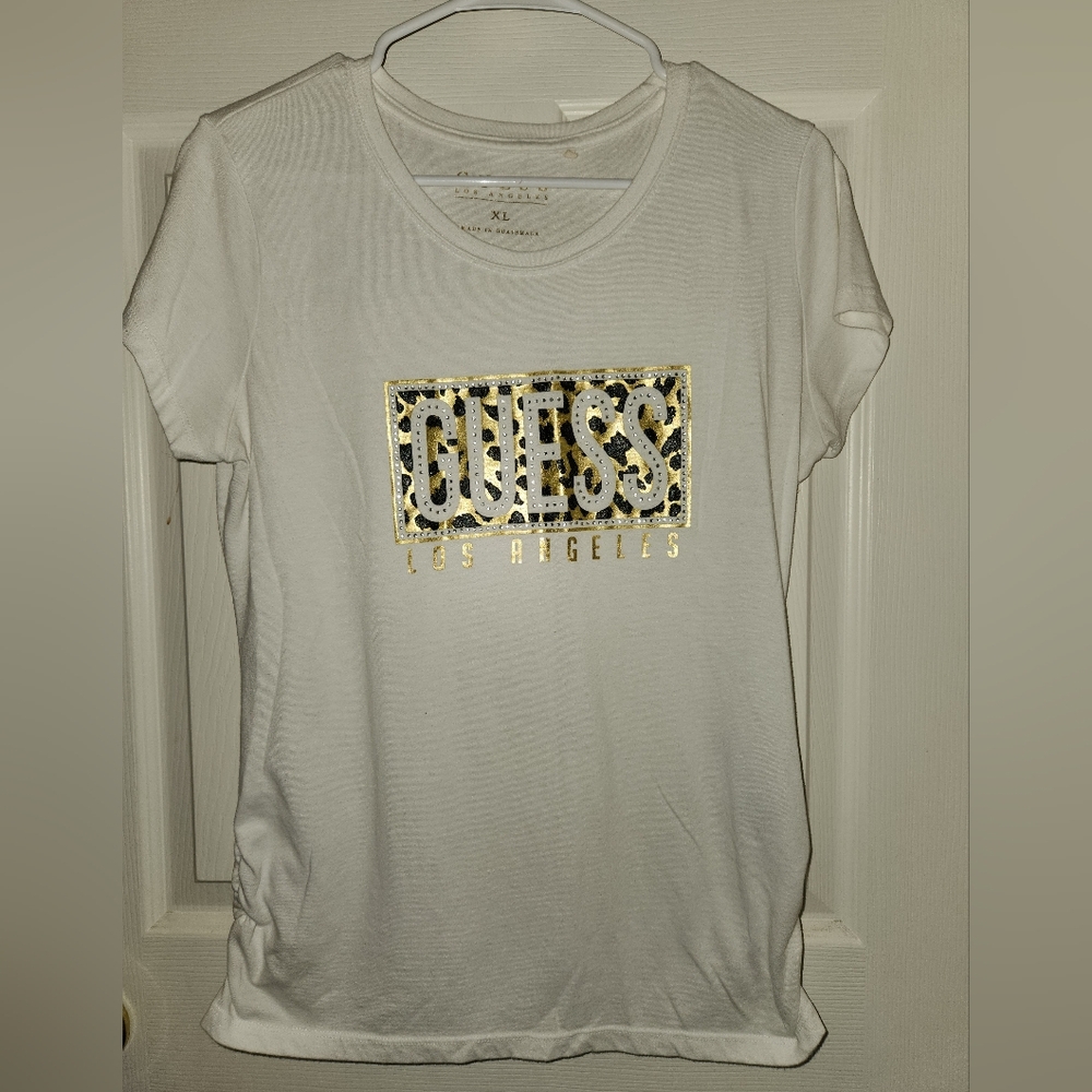 Guess XL Tshirt leopard foil